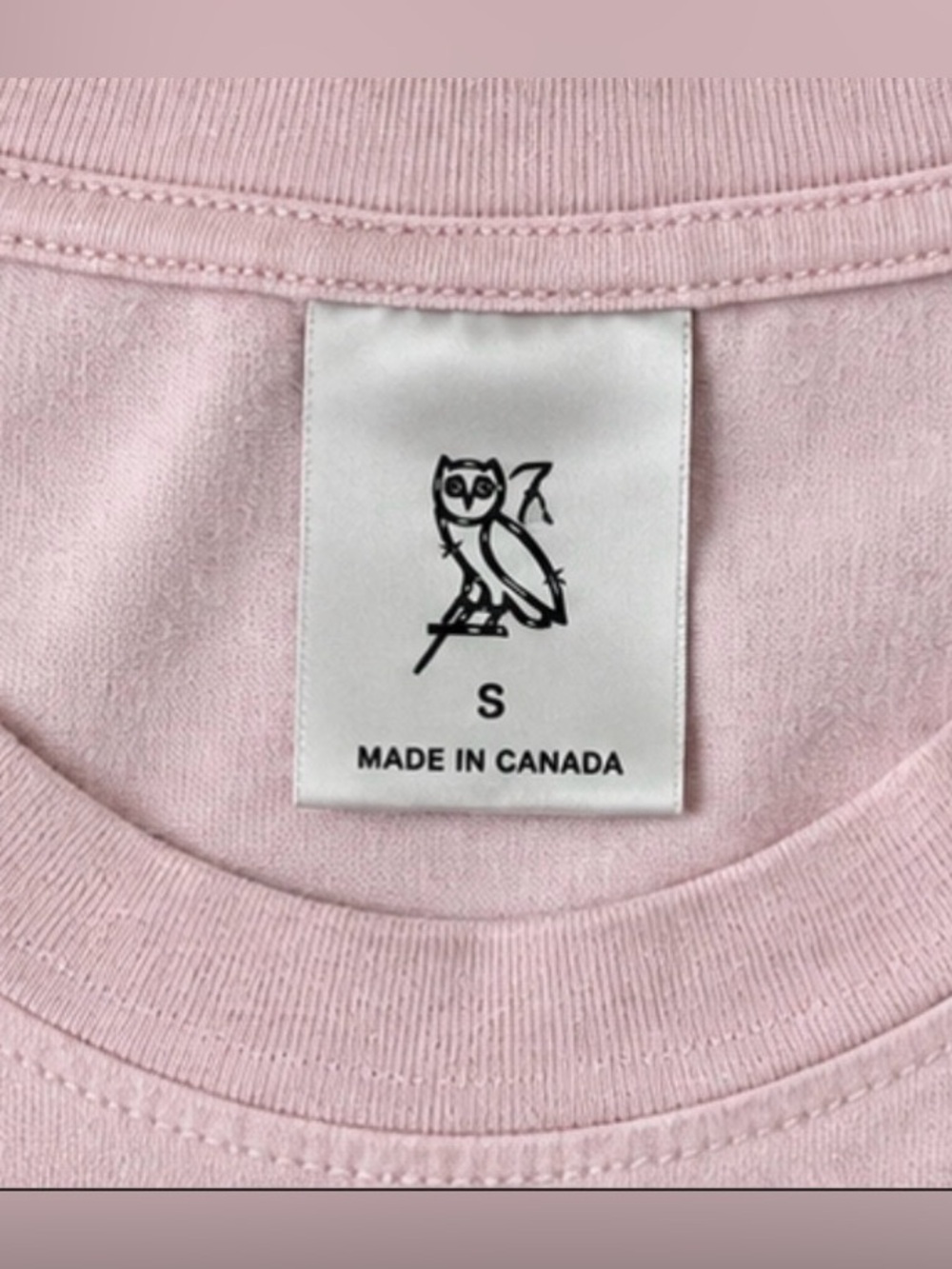 OVO Pink smoke owl tee-shirt